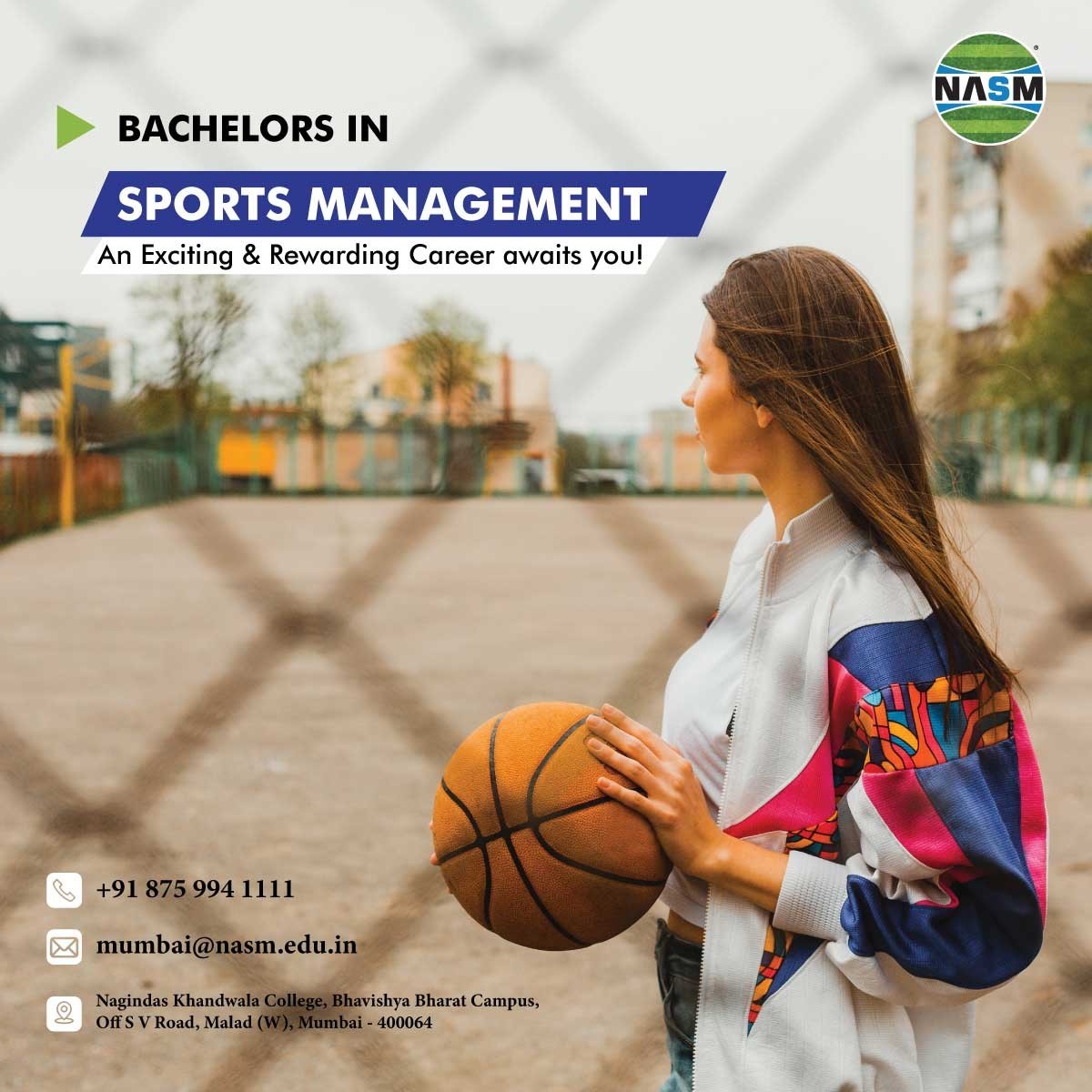 Bachelor Degee Sports Management in Mumbai India